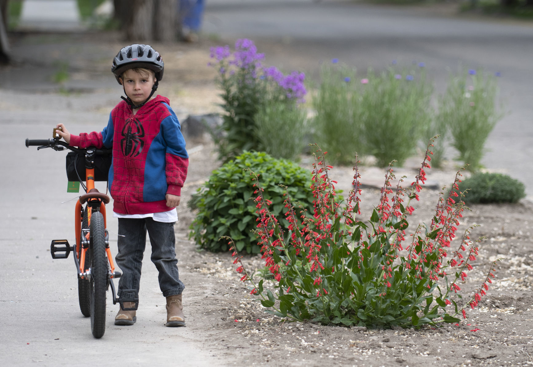 Teaching good biking habits early
